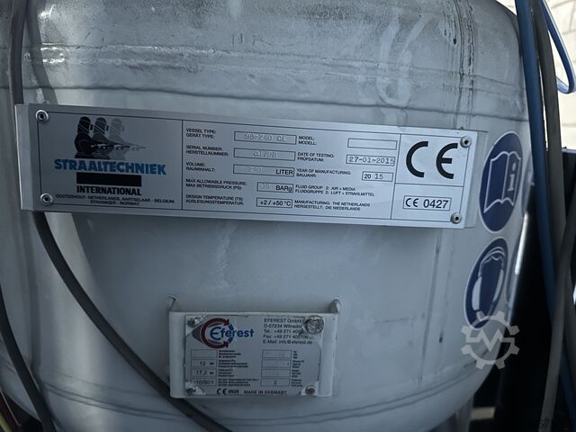 Strahleinheit Straaltechniek Straalcabine