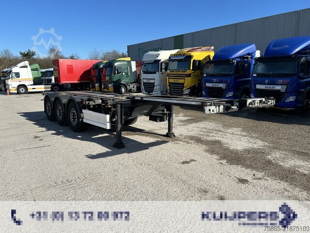 Container transport Renders Euro 800 / Multi Container Chassis / 20-30-40-4...