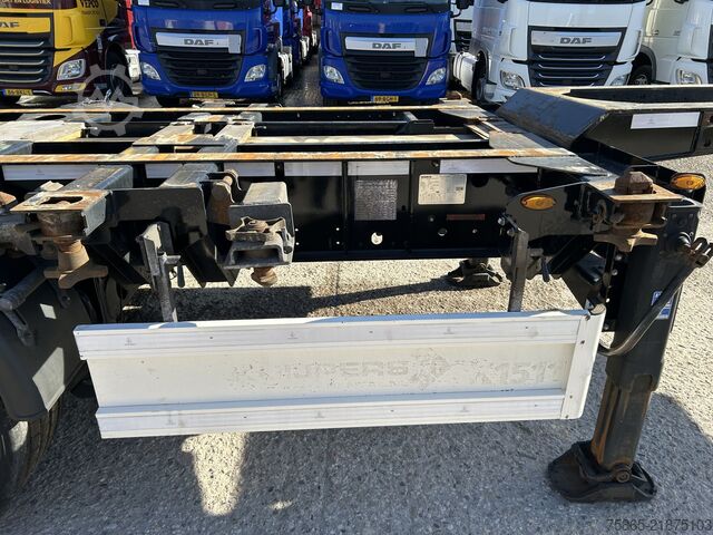 Container transport Renders Euro 800 / Multi Container Chassis / 20-30-40-4...