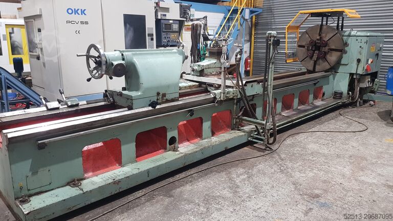 Robuste Leit- und Zugspindeldrehmaschine MOSTANA STANKO 1M65-5