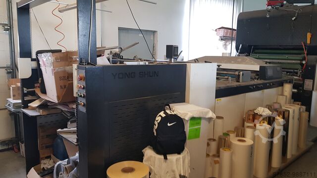 Dry & wet lamination machine Yongshun YS-SR108