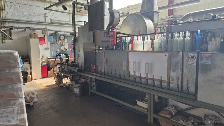 Lackieranlage Befrag Flaschen und Gläser Befrag Lackieranlage für Flaschen und Gläser Ku