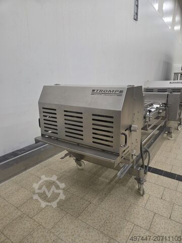 Form- und Schneidemaschine mit Laminiermodul Tromp Line Tromp lamineer machines Tromp