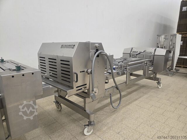 Form- und Schneidemaschine mit Laminiermodul Tromp Line Tromp lamineer machines Tromp