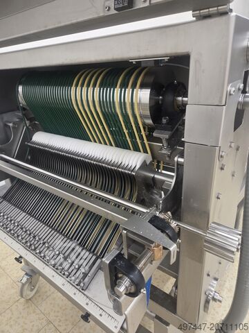 Form- und Schneidemaschine mit Laminiermodul Tromp Line Tromp lamineer machines Tromp