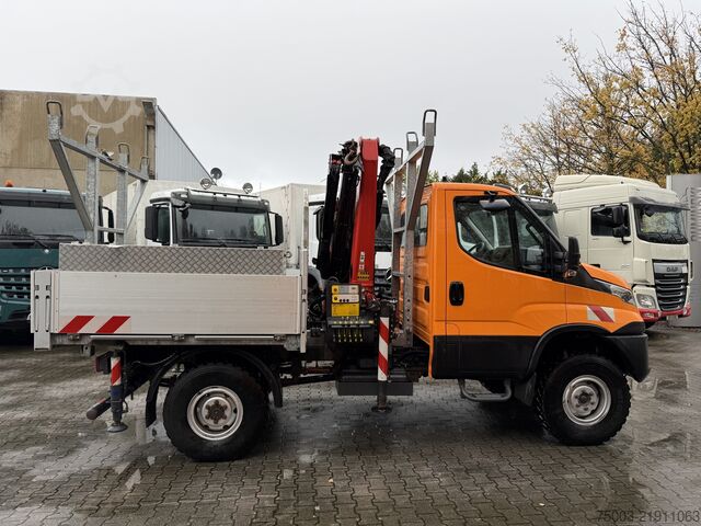 Pick-up van Iveco Daily 55S18W 4X4 Palfinger PK 7.501