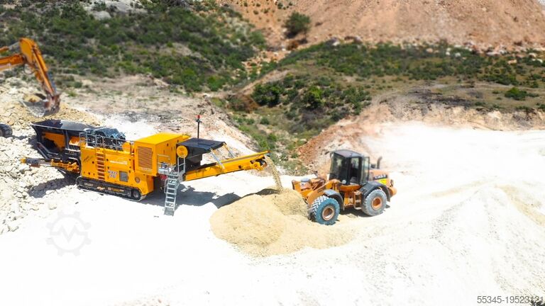 Brechanlagen FABO Mobile Brechanlage - Brecher 200-240 TPH Mobile Brechanlage - Brecher