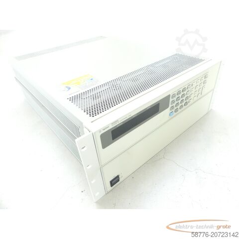 Component Agilent / Keysight N3300A electronic load mainframe SN: MY41004281