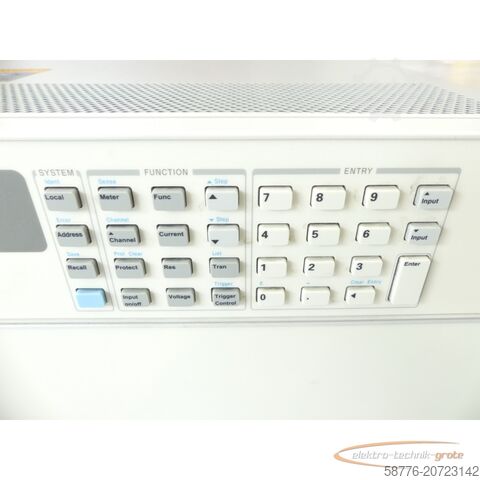 Component Agilent / Keysight N3300A electronic load mainframe SN: MY41004281