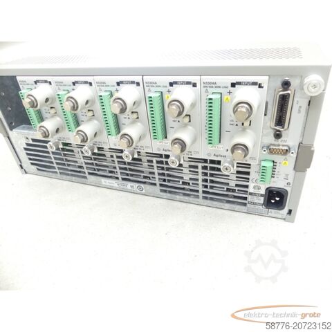 Component Agilent / Keysight N3300A electronic load mainframe SN: MY41004452