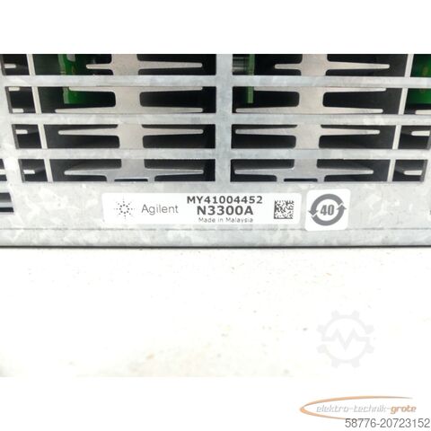 Component Agilent / Keysight N3300A electronic load mainframe SN: MY41004452
