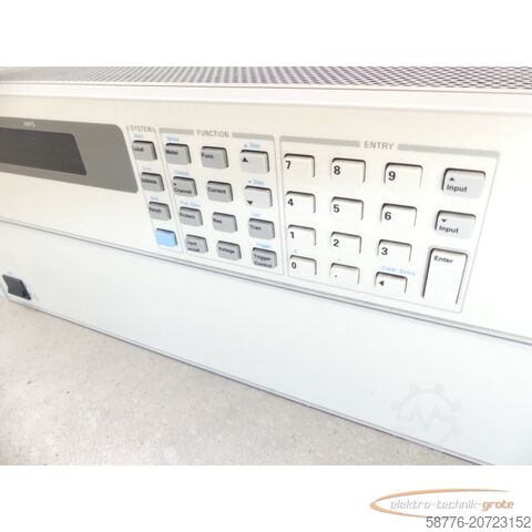 Component Agilent / Keysight N3300A electronic load mainframe SN: MY41004452