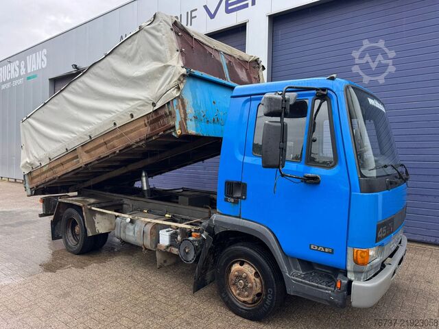 Tipper DAF 45 **BELGIAN TRUCK-FULL STEEL**
