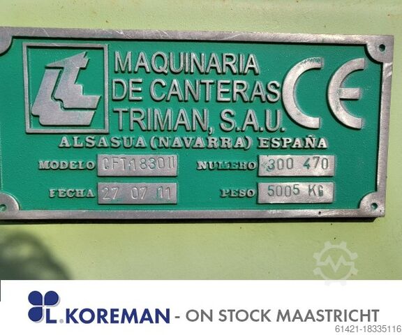 Screening machine Triman 18/30-4  