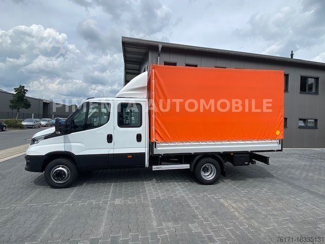 Transporter mit Pritsche & Plane IVECO Daily 50C18HD PRITSCHE PLANE 7SITZE DIFF AHK KLI