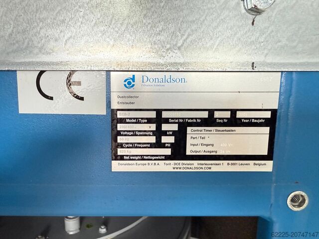Absauganlage, Arbeitsstation Donaldson ECB-2 Donaldson Torit ECB-2