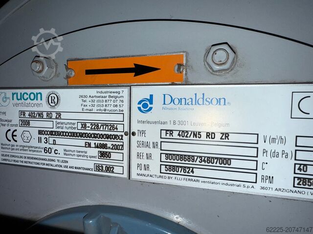 Absauganlage, Arbeitsstation Donaldson ECB-2 Donaldson Torit ECB-2