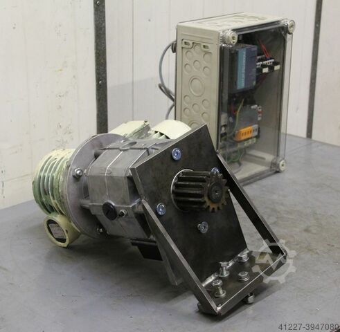 Separating clutch gear motor 0.37 kW 100 rpm MEZ 4AP71-4