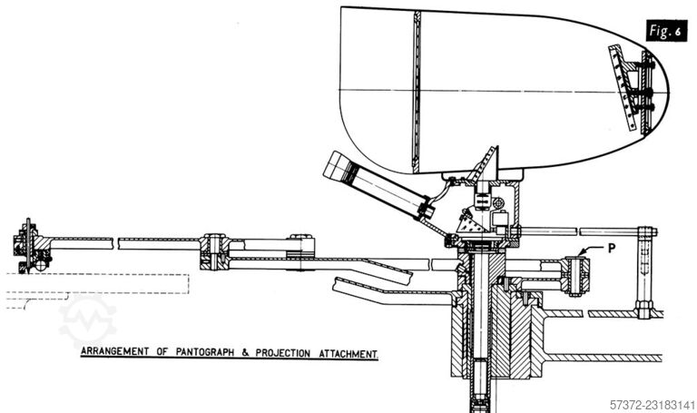 Optische Profilschleifmaschine Wickman Limited 