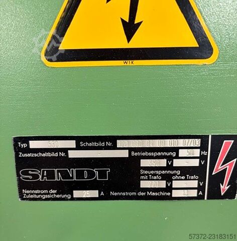 Hydraulische Flachbett-Stanzmaschine Schön & Sandt 530