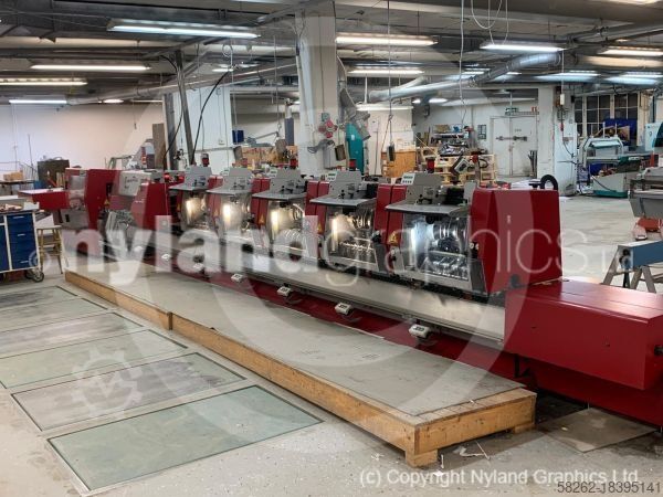 Muller Martini Saddle Stitchers Muller Martini Bravo Plus Amrys saddle stitcher- 2003