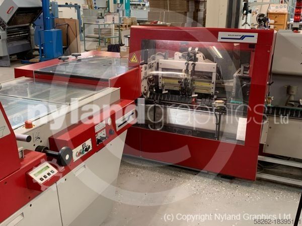 Muller Martini Saddle Stitchers  Muller Martini Bravo Plus Amrys saddle stitcher- 2003