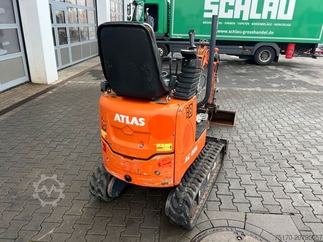 Minibagger ATLAS AC08B / 2022 / nur 1.011h / TL / GL