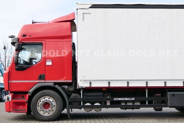 LKW mit Pritsche & Plane RENAULT DWide 18.320 Pritsche Plane Vollluft XL-Tank LBW