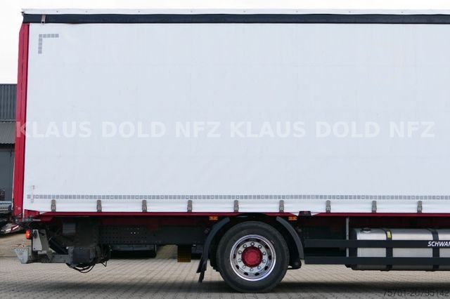 LKW mit Pritsche & Plane RENAULT DWide 18.320 Pritsche Plane Vollluft XL-Tank LBW