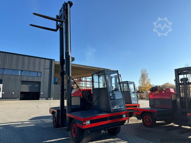 Side loader forklift Linde S50 //Duplex 4850 mm //