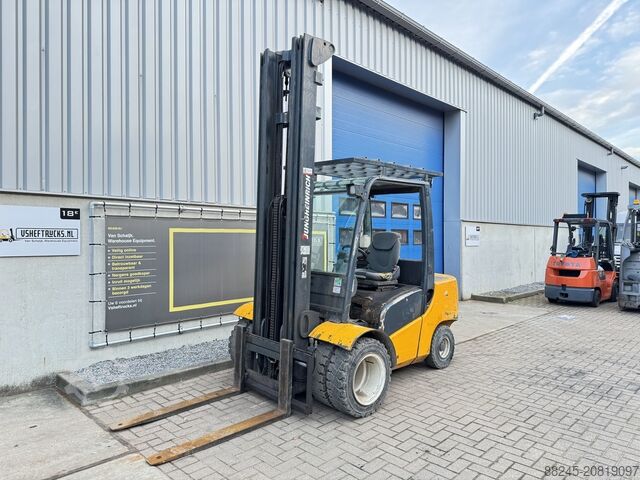 VS-22603 Jungheinrich 3.5 ton diesel triplex forklift JUNGHEINRICH DFG435-760DZ
