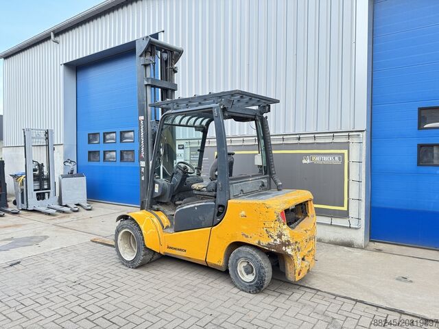 VS-22603 Jungheinrich 3.5 ton diesel triplex forklift JUNGHEINRICH DFG435-760DZ