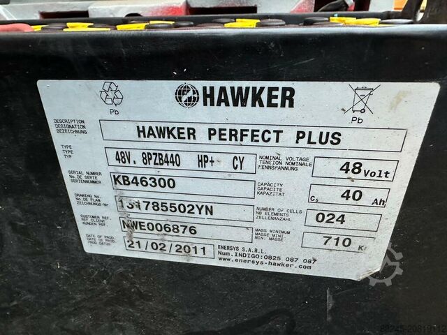 VS-22604 Electric triplex mast forklift Nissan NISSAN 3f430