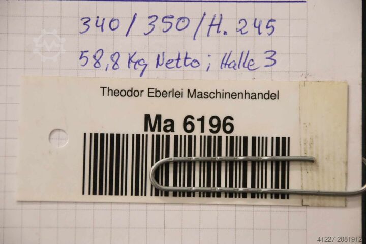 Stanzwerkzeug Peddinghaus Aufnahme Unten