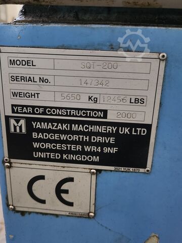 CNC lathe MAZAK SQT 200