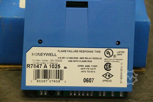 Flame amplifiers Honeywell R7847A1025