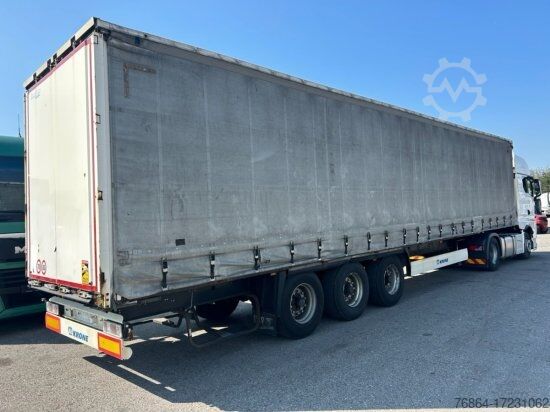 Open semitrailer with tarp KRONE SD TAUTLINER, EDSCHA-VERDECK, BPW-ACHSEN, COIL MEHRERE EINHEITEN VERFüGBAR