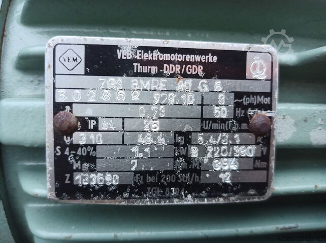 Zellenradschleuse Dosierschleuse Kreisel ZS315-1