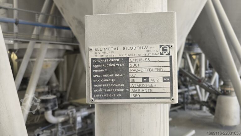 Aluminium silo(s) ELLIMETALL 1996-2014