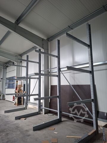 Cantilever rack Kragarmregal 1 seitig, 5,80 x 4,50 m 
