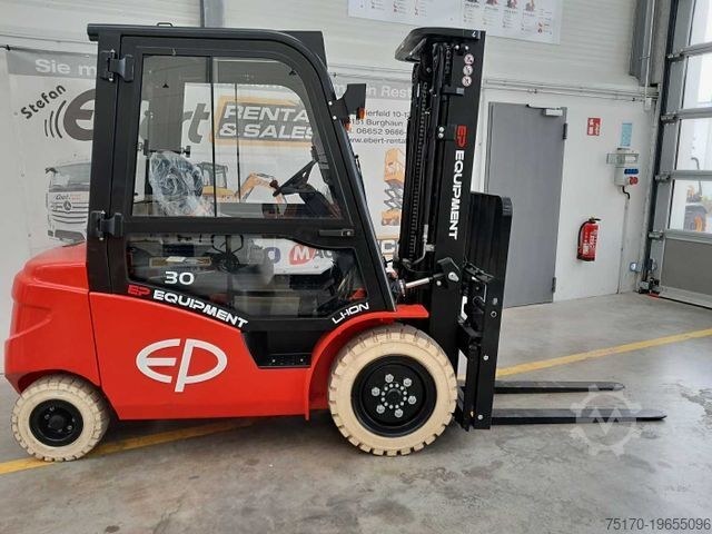 Front loader forklift EP Equipment EFL303 / 3,0T / Triplex: 4,80m / SS