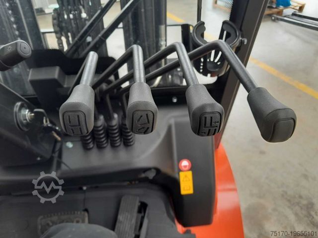 Front loader forklift EP Equipment EFL253 / Triplex: 4,80m / SS / Neu
