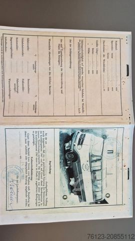 Kleinbus MERCEDES-BENZ Vorgänger Sprinter O 319 Samba mit Faltdach AC