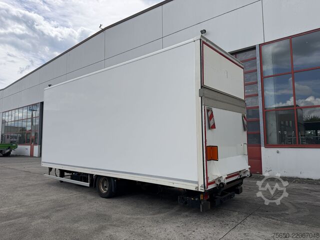 Box trailer Ackermann Z-KA-F10.5/7,6  1 Achs Kofferanhänger mit Ladebordwand 10,5 t GG
