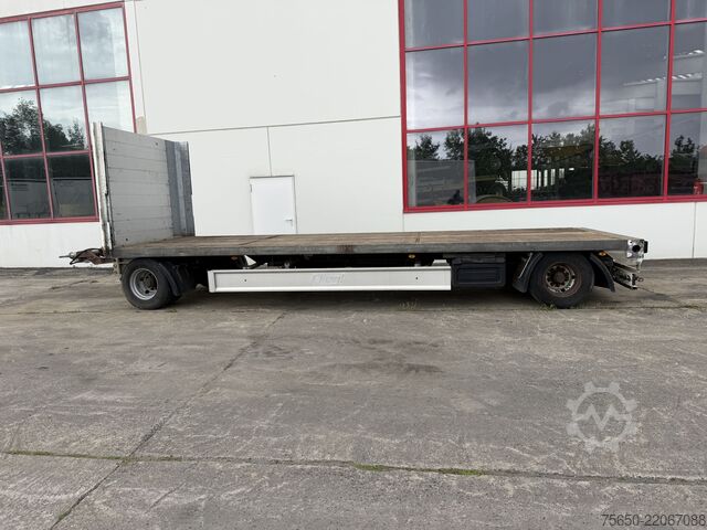 Open trailer Fliegl ZPS180  2 Achs Jumbo-Plato- Anhänger