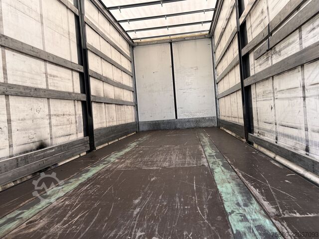 Open trailer with tarp Fliegl ZPS180  2 Achs Jumbo- Planen, Mega, durchladbar