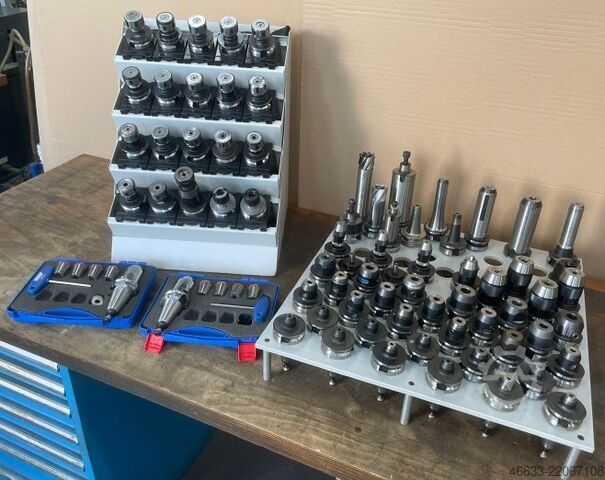 73 pieces of BT 40 tool holders WNT 