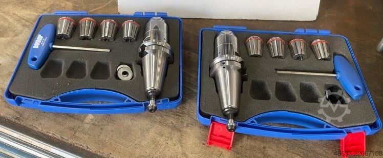 73 pieces of BT 40 tool holders WNT 