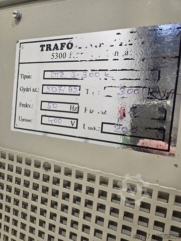 300 kVA Drehstromtransformator Trafó-Print BT23.300 kVa (3 x 400 V -> 3 x 200 V)