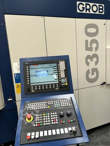 5-axis universal machining center GROB-WERKE G350